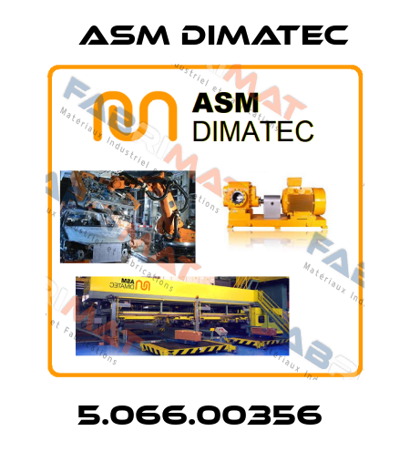 5.066.00356  Asm Dimatec