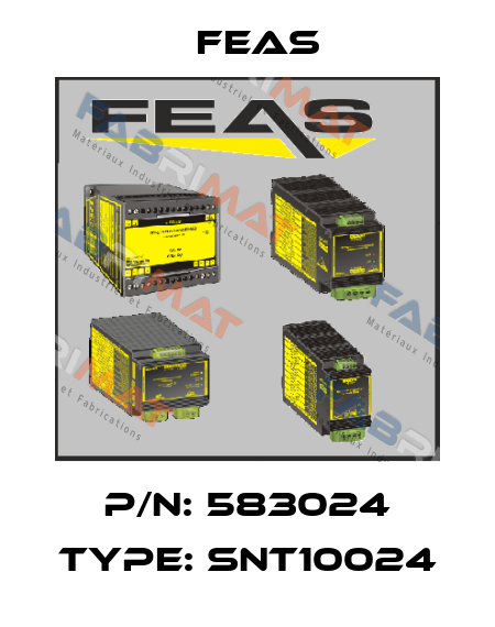 P/N: 583024 Type: SNT10024 Feas