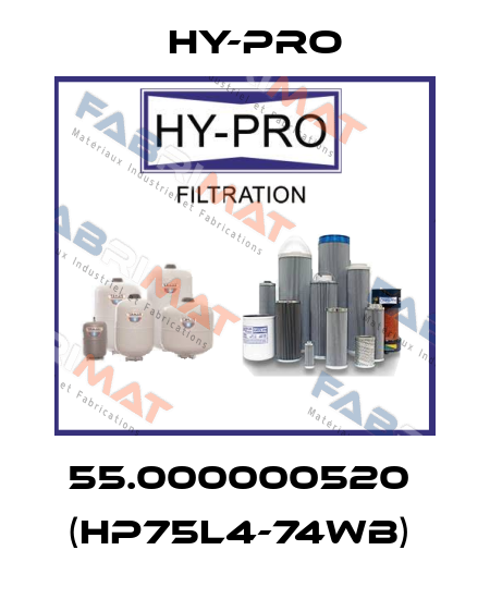 55.000000520  (HP75L4-74WB)  HY-PRO