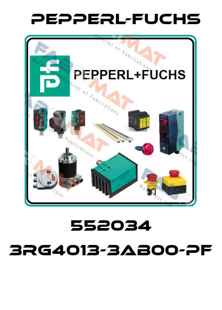 552034 3RG4013-3AB00-PF  Pepperl-Fuchs