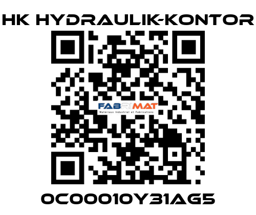 0C00010Y31AG5 HK HYDRAULIK-KONTOR