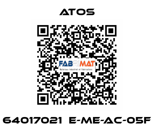 64017021  E-ME-AC-05F Atos