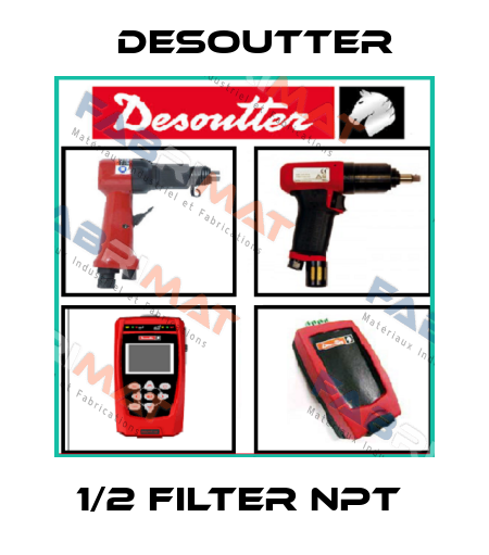 1/2 FILTER NPT  Desoutter