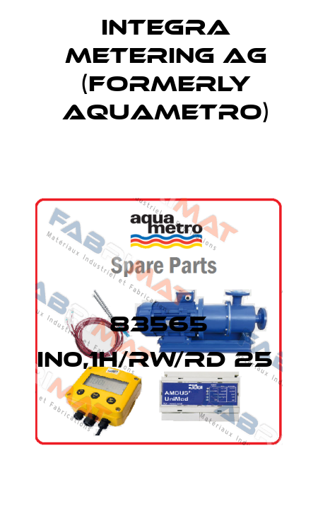 83565 IN0,1H/RW/RD 25  Integra Metering AG (formerly Aquametro)