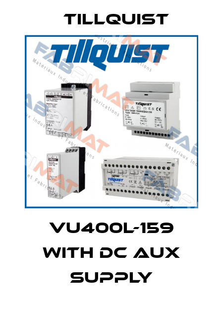 VU400L-159 with DC aux supply Tillquist