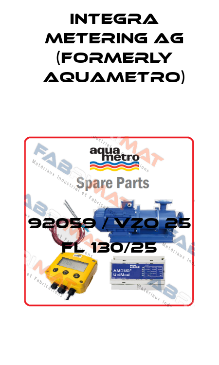 92059 / VZO 25 FL 130/25 Integra Metering AG (formerly Aquametro)