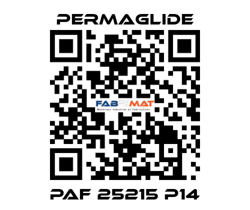 PAF 25215 P14 Permaglide