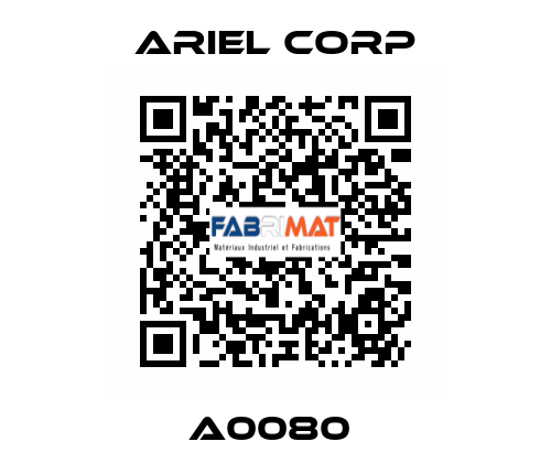 A0080  Ariel Corp