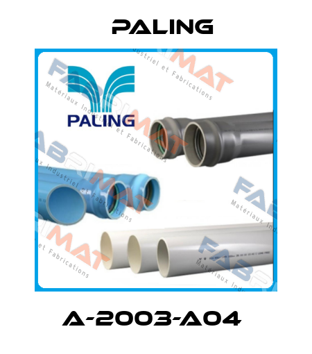 A-2003-A04  Paling