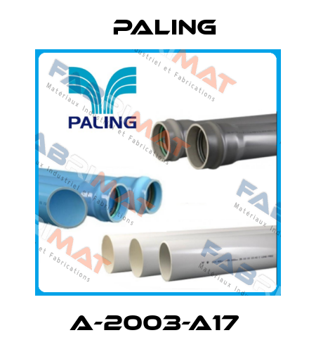 A-2003-A17  Paling
