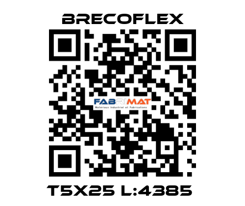 T5X25 L:4385  Brecoflex