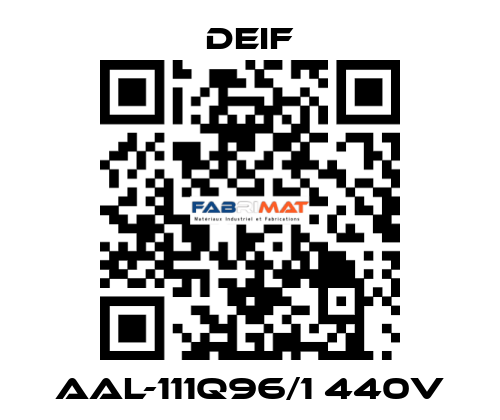 AAL-111Q96/1 440V Deif