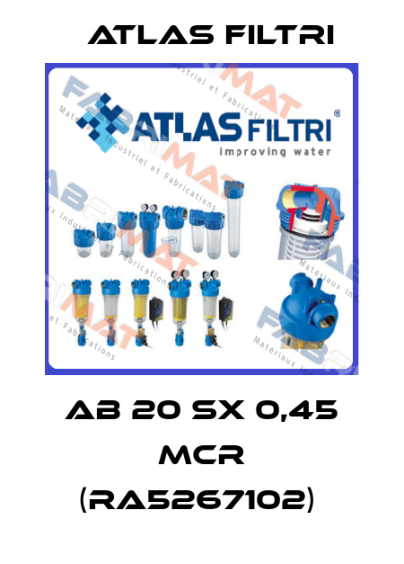 AB 20 SX 0,45 mcr (RA5267102)  Atlas Filtri