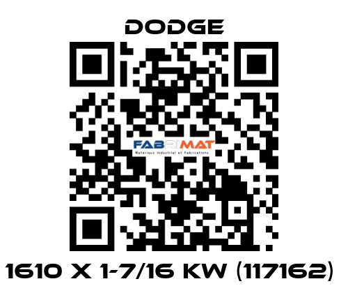 1610 x 1-7/16 KW (117162)  Dodge