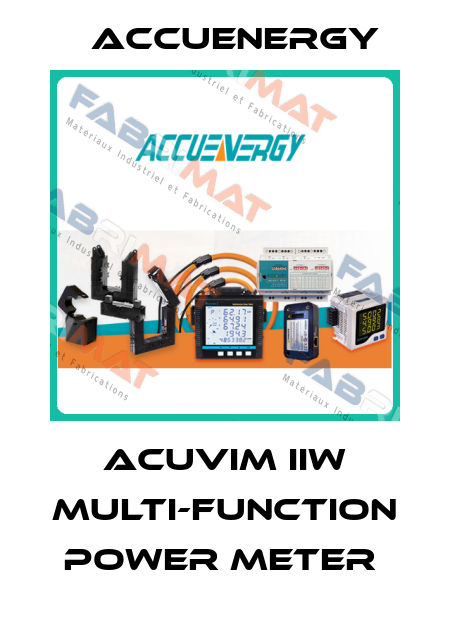 ACUVIM IIW MULTI-FUNCTION POWER METER  Accuenergy