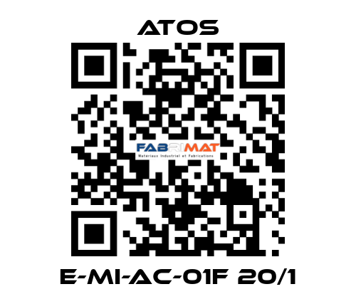 E-MI-AC-01F 20/1 Atos