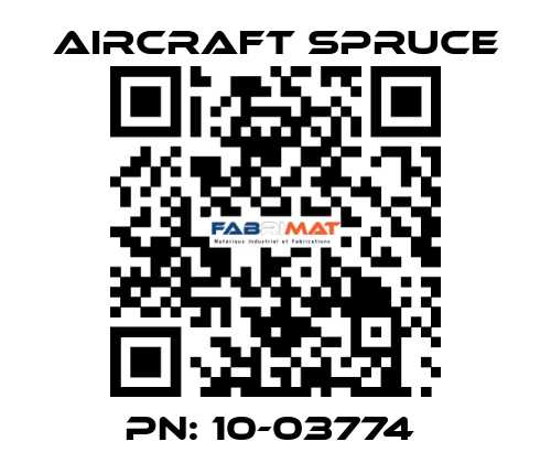 PN: 10-03774  Aircraft Spruce