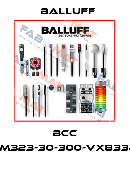 BCC M313-M323-30-300-VX8334-020  Balluff