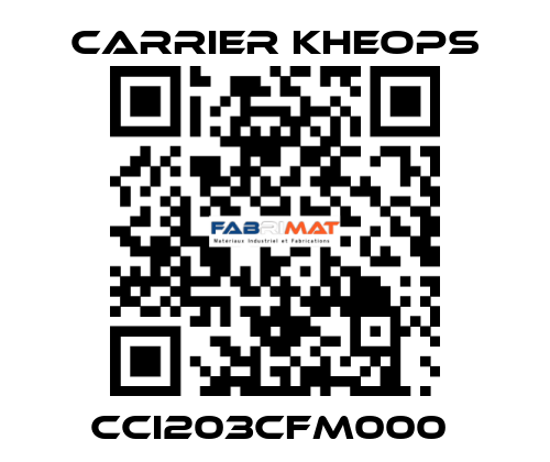 CCI203CFM000  Carrier Kheops