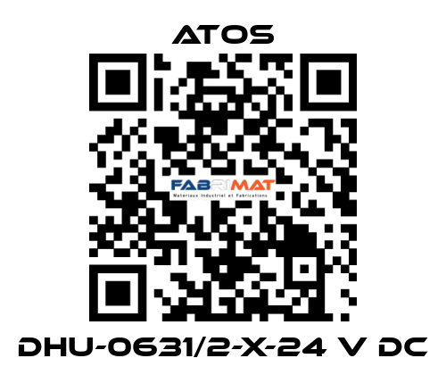 DHU-0631/2-X-24 V DC Atos