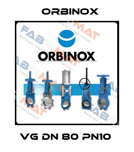 VG DN 80 PN10  Orbinox