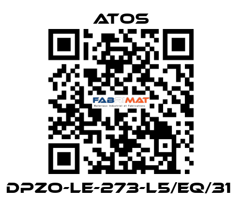 DPZO-LE-273-L5/EQ/31  Atos