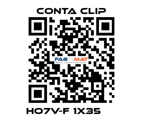 HO7V-F 1X35      Conta Clip