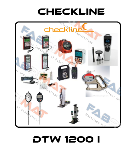 DTW 1200 I  Checkline