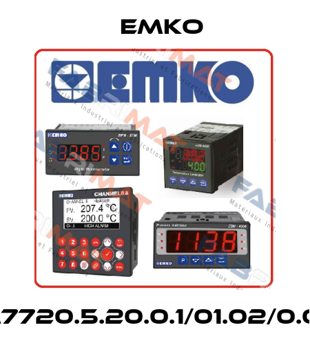 ESM7720.5.20.0.1/01.02/0.0.0.0 EMKO