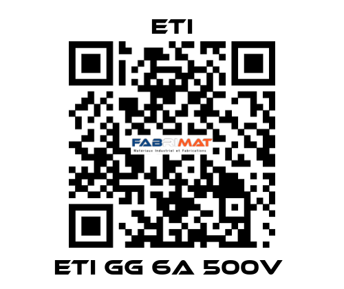 ETI GG 6A 500V  Eti