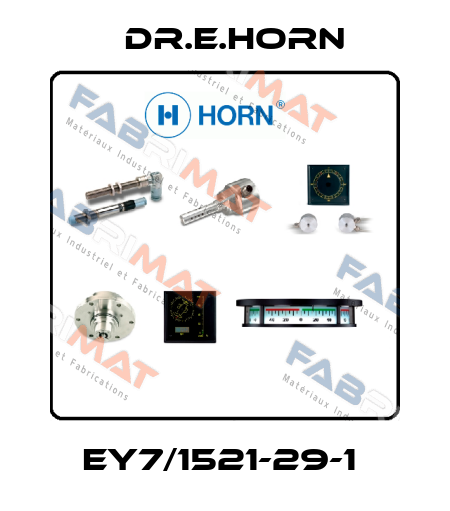 EY7/1521-29-1  Dr.E.Horn