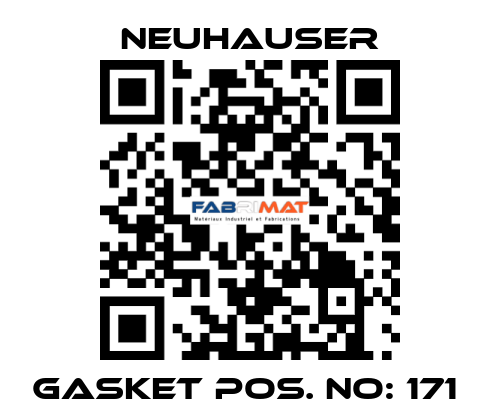 GASKET POS. NO: 171  Neuhauser