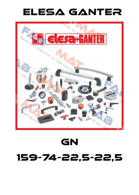 GN 159-74-22,5-22,5  Elesa Ganter