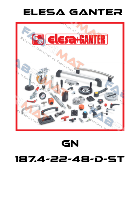 GN 187.4-22-48-D-ST  Elesa Ganter