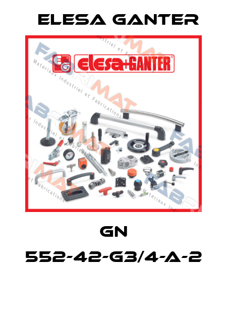 GN 552-42-G3/4-A-2  Elesa Ganter
