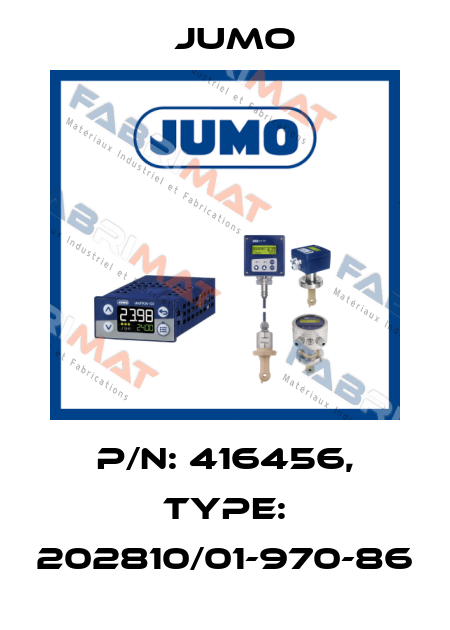 p/n: 416456, Type: 202810/01-970-86 Jumo