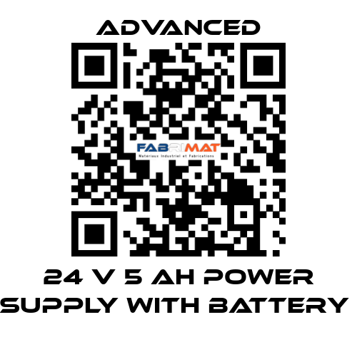 24 V 5 Ah Power Supply with Battery  Advanced