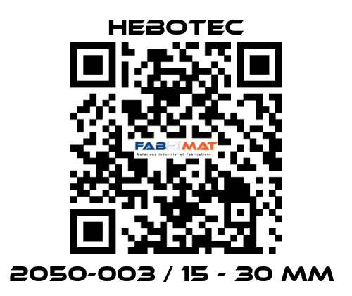 2050-003 / 15 - 30 mm  HEBOTEC