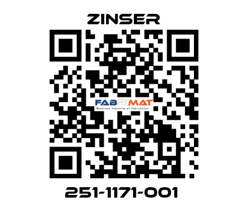  251-1171-001  Zinser