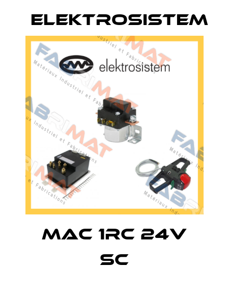 MAC 1RC 24V SC Elektrosistem
