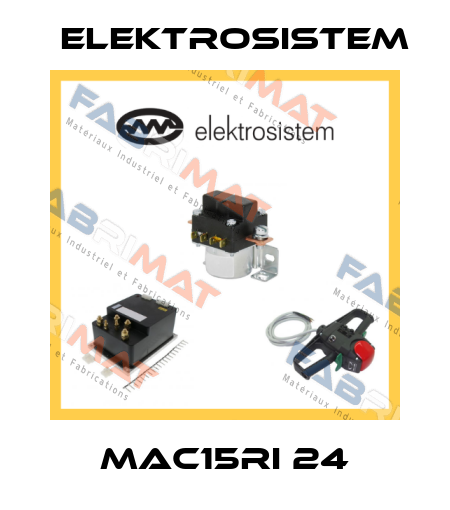 MAC15RI 24 Elektrosistem