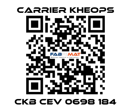 CKB CEV 0698 184 Carrier Kheops