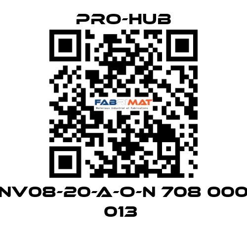 NV08-20-A-O-N 708 000 013  Pro-Hub