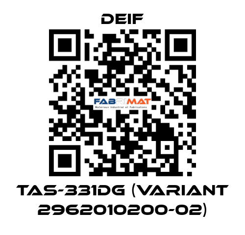 TAS-331DG (Variant 2962010200-02) Deif