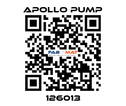 126013 Apollo pump