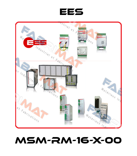 MSM-RM-16-X-00 Ees