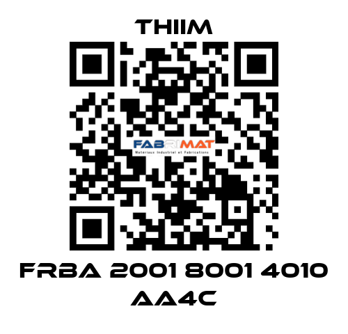 FRBA 2001 8001 4010 AA4C Thiim