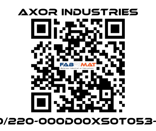 SSAX75S40/220-000D00XS0T053-SC000R1XX Axor Industries