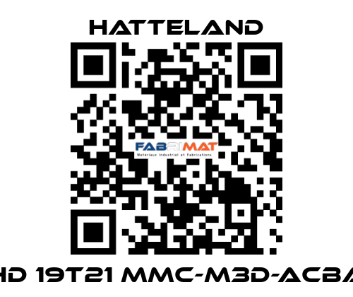 HD 19T21 MMC-M3D-ACBA HATTELAND