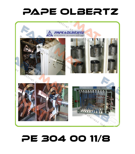 PE 304 00 11/8  Pape Olbertz